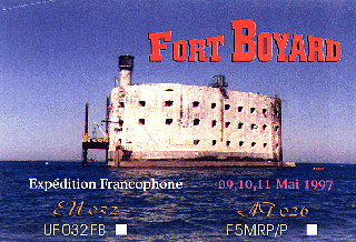 qsl fort boyard